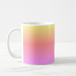 Farbenfrohe Ombré Regenbogen Pink Lila 4Jane Kaffeetasse