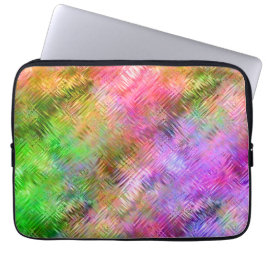 Farbenfrohe Opal Glassy Textur Laptopschutzhülle
