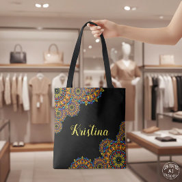 Farbenfrohe orientalische Mandalase Personalisiert