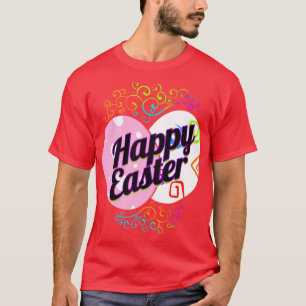 Farbenfrohe Ostereier mit Tribalen zu Ostern T-Shirt