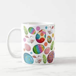 Farbenfrohe Ostereier Sonnige Gesichter-23172 Kaffeetasse