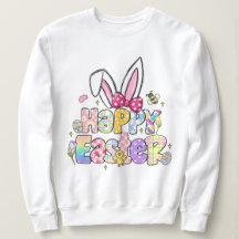 Farbenfrohe Osterfeier Bunny Spring Floral