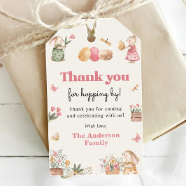 Farbenfrohe Ostern Bunny Easter Egg Party Geschenkanhänger