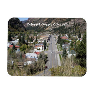 Farbenfrohe Ouray, Colorado Magnet