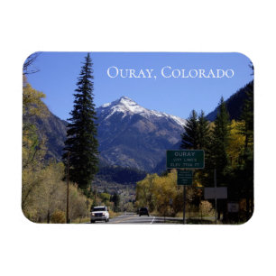 Farbenfrohe Ouray, Colorado Magnet