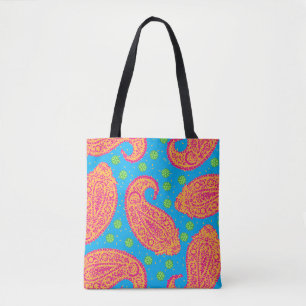 Farbenfrohe Paisley Pattern