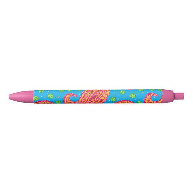 Farbenfrohe Paisley Pattern Pen Kugelschreiber (Vorderseite)