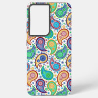 Farbenfrohe Paisley Pattern