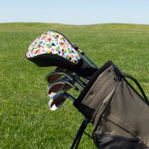 Farbenfrohe Papageien, tropische Papageien, Vögel, Golf Headcover