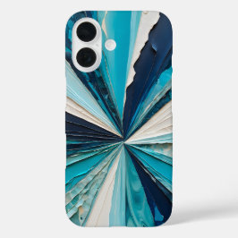 Farbenfrohe Papier Collage Art iPhone Fall iPhone 16 Hülle