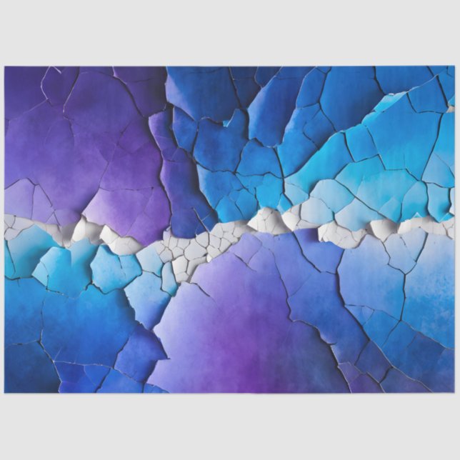 Farbenfrohe Papierhandtaschentuch Seidenpapier (Vorderseite)