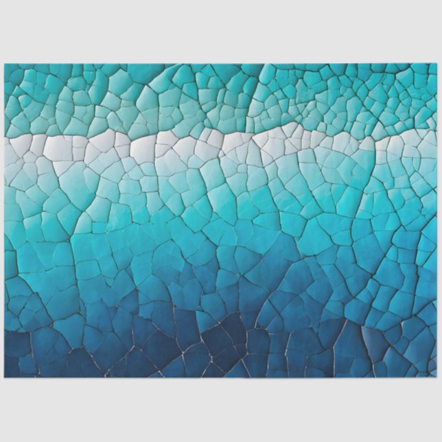 Farbenfrohe Papierhandtaschentuch Seidenpapier (Vorderseite)