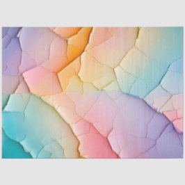 Farbenfrohe Papierhandtaschentuch Seidenpapier