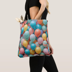 Farbenfrohe Party Balloons Muster