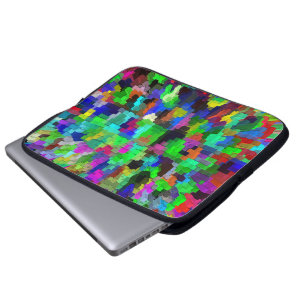 Farbenfrohe Partyin'..... Laptopschutzhülle