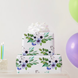 Farbenfrohe Pastel Tones Bouquet Geschenkpapier