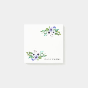 Farbenfrohe Pastel Tones Bouquet Post-it Klebezettel