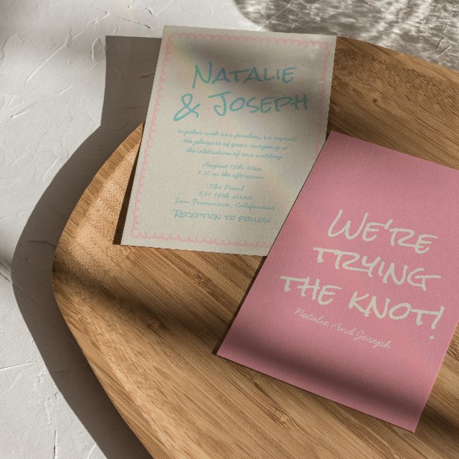 Farbenfrohe Pastell-Handschriftliche Frühlings-Spa Einladung (Von Creator hochgeladen)