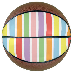 farbenfrohe Pastell Hues Basketball