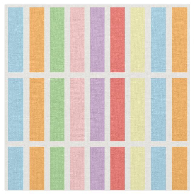 farbenfrohe Pastell Hues Stoff (Nahaufnahme)