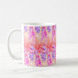 Farbenfrohe Pastelle Pink Lila 4Josie Kaffeetasse