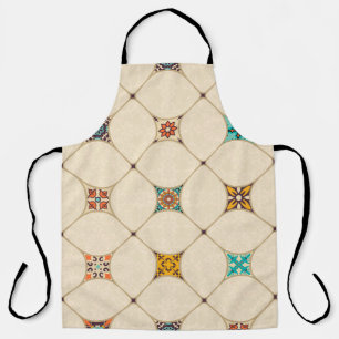 Farbenfrohe Patchwork Islam Arabisch Tile Schürze