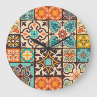 Farbenfrohe Patchwork Islam Motifs Tile