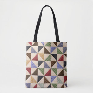 Farbenfrohe Patchwork-Quilt: Blume Textur.