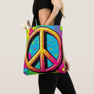 Farbenfrohe Peace & Love Stimmung