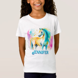Farbenfrohe personalisierte Spirit Pony 9 Kid's T T-Shirt