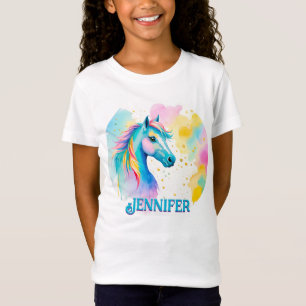 Farbenfrohe personalisierte Spirituosen Pony 10 T  T-Shirt