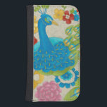 Farbenfrohe Pfaue und Blume Galaxy S4 Geldbeutel Hülle<br><div class="desc">Dieses Bild ist perfekt für Ihre Vogelsammlung. Der Pfau ist wunderschön vertreten und die Blume,  die ihn umgeben,  sorgen für eine romantische Touch. Die Vielfalt der Farben in diesem Bild würde jeden in eine gute Stimmung bringen!</div>