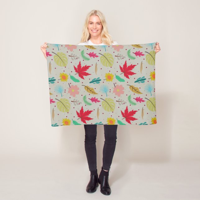 Farbenfrohe Phantastische Abstrakte Fleece Blanket (Beispiel)