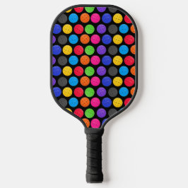 Farbenfrohe Pickleball Schläger