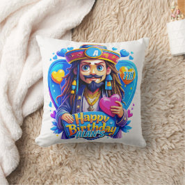 Farbenfrohe Pirate Geburtstagsgeschenke Illustrati Kissen