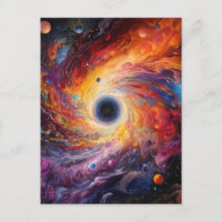 Farbenfrohe Planeten Weltraum Galaxie Hintergrund