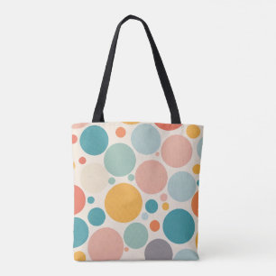 Farbenfrohe Polka Dots