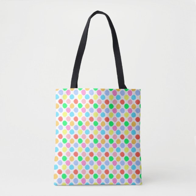 Farbenfrohe Polka Dots (Vorderseite)