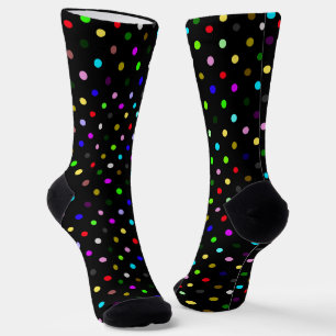 Farbenfrohe Polka Dots Socken