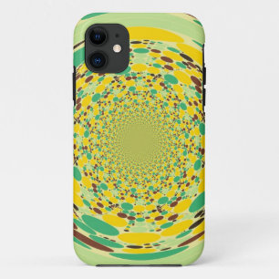 Farbenfrohe Polka-Punkte drehen nahtlos Case-Mate iPhone Hülle