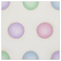 Farbenfrohe Polka-Punkte in geschwächten Pastells 