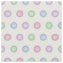 Farbenfrohe Polka-Punkte in zerdrückten Pastellfar