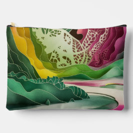 Farbenfrohe Pouch Travel Bag Zubehörtasche