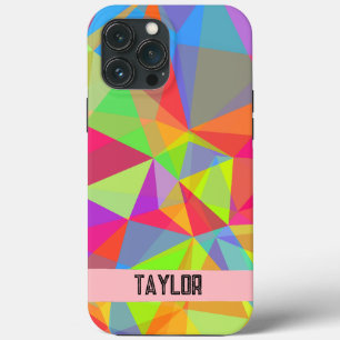 Farbenfrohe Prism Geometric Kaleidoskop Regenbogen Case-Mate iPhone Hülle
