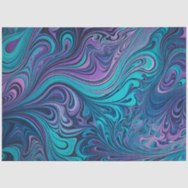 Farbenfrohe Psychedelia Airbrush Kunstdruckpapier Seidenpapier