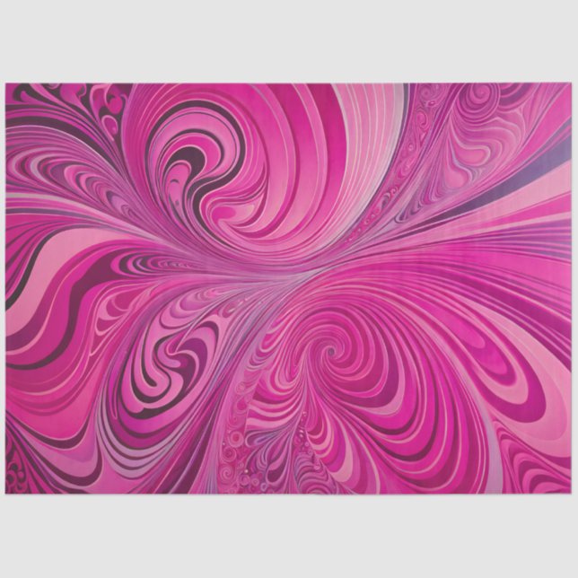 Farbenfrohe Psychedelia Airbrush Kunstdruckpapier Seidenpapier (Vorderseite)