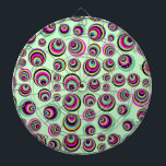 Farbenfrohe Psychische Spots Ihr Hintergrund & I Dartscheibe<br><div class="desc">Funny Pattern Design von EDDA Fröhlich / EDDArt | Grundlegend: Geometrische Formen, Punkte, Punkte, Gitter usw. für Kunstliebhaber | Sie vermissen andere Farben oder Produkte mit diesem Design ? Kontaktieren Sie mich: contact@eddart.de</div>