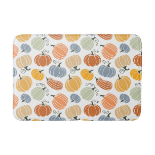 Farbenfrohe Pumpkin Gourd Pattern Badematte