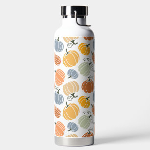 Farbenfrohe Pumpkin Gourd Pattern Trinkflasche