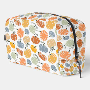 Farbenfrohe Pumpkin Gourd Pattern Waschbeutel